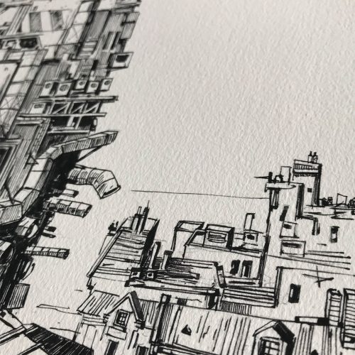 cyberpunk, ville, urbanisme,